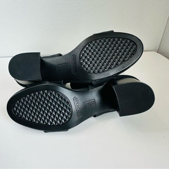 Aerosoles Heel Rest Midpoint Black Ankle Wrap Sandals Size 5.5 - Picture 7 of 7
